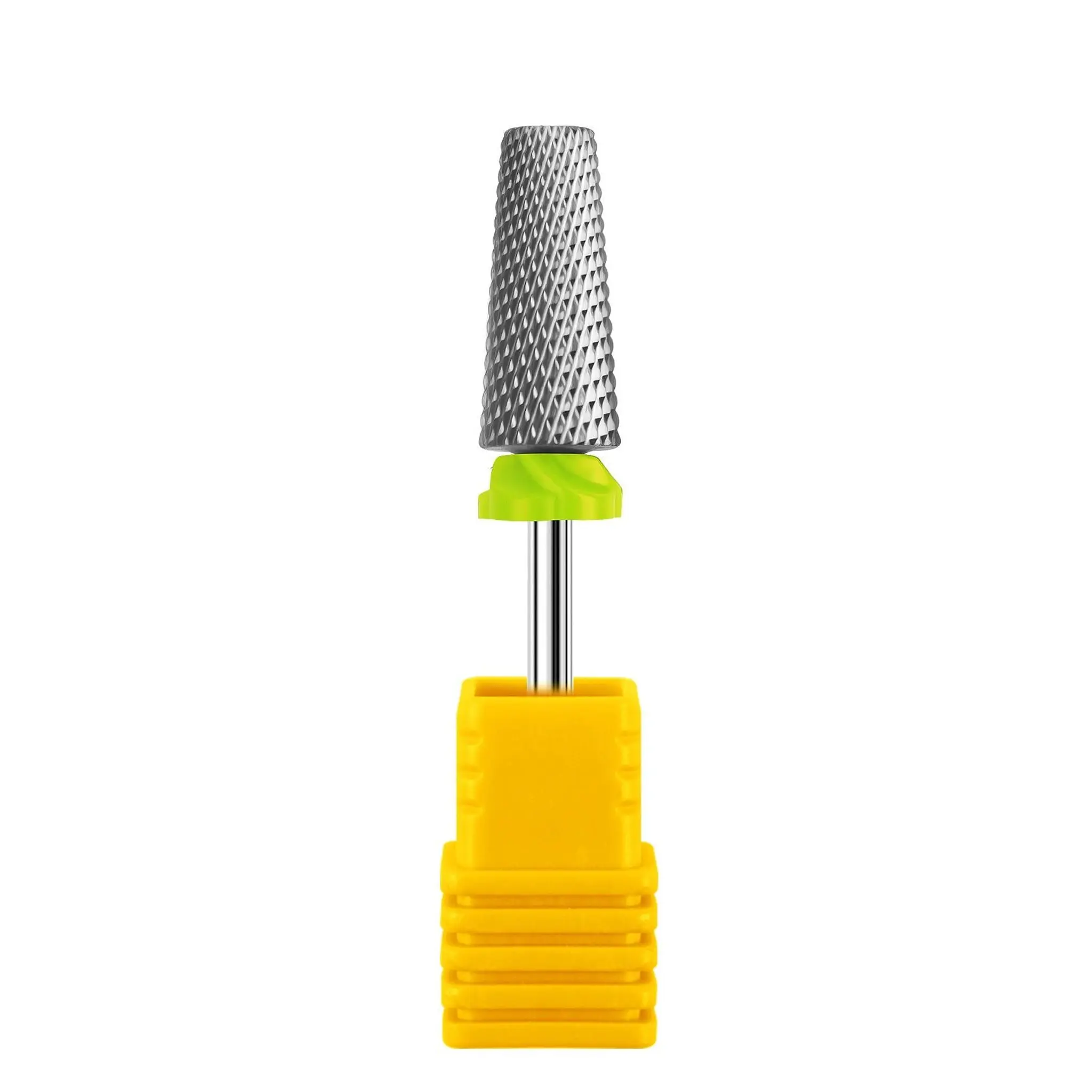 5-in-1 Alloy Silver nail drill bit standard shank diameter color-coded grit fast removal of gel and acrylic nails nail salon nail removal tool Nail Supplies