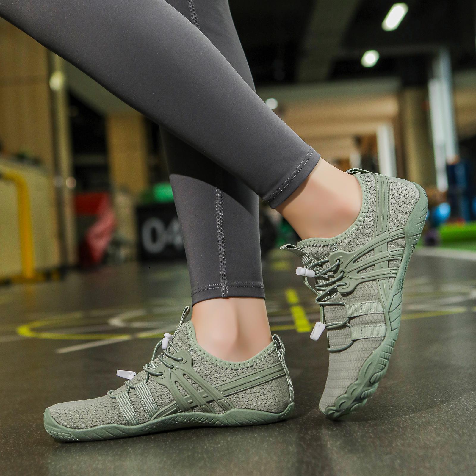 Mesler Men's Barefoot Trail Running Shoes Minimalist Wide Toe Box Design Zero Drop Non-Slip Rubber Sole for Gym Hiking Walking