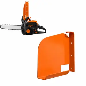 [Father's Day Gift] Chainsaw wall-mounted rack, garage tool storage rack, heavy-duty chainsaw bracket, courtyard tool rack, suitable for garage workshop storage, tool organization, space-saving