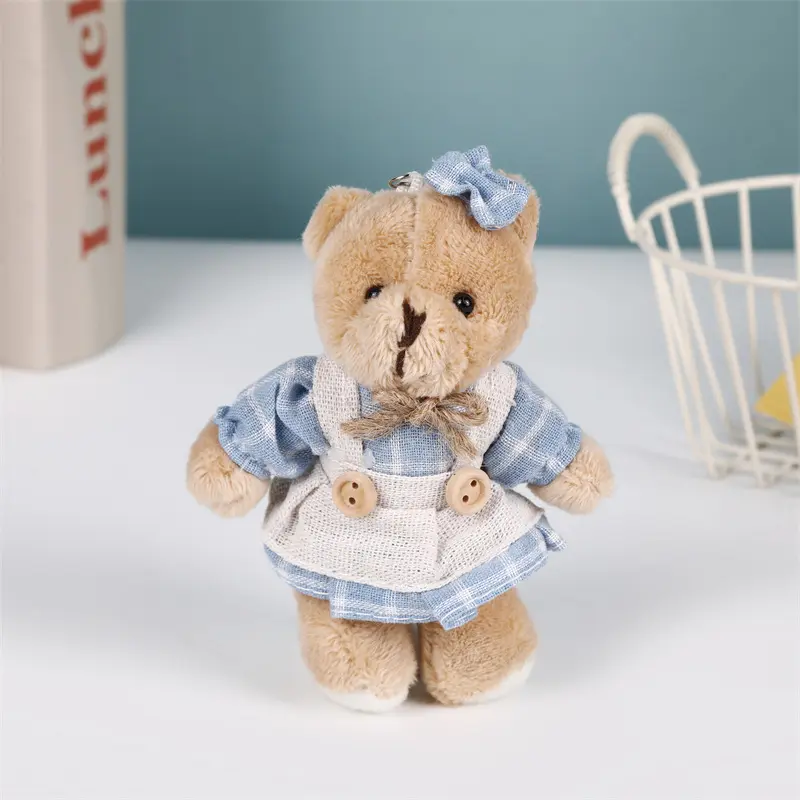 Blue Bow Female Bear