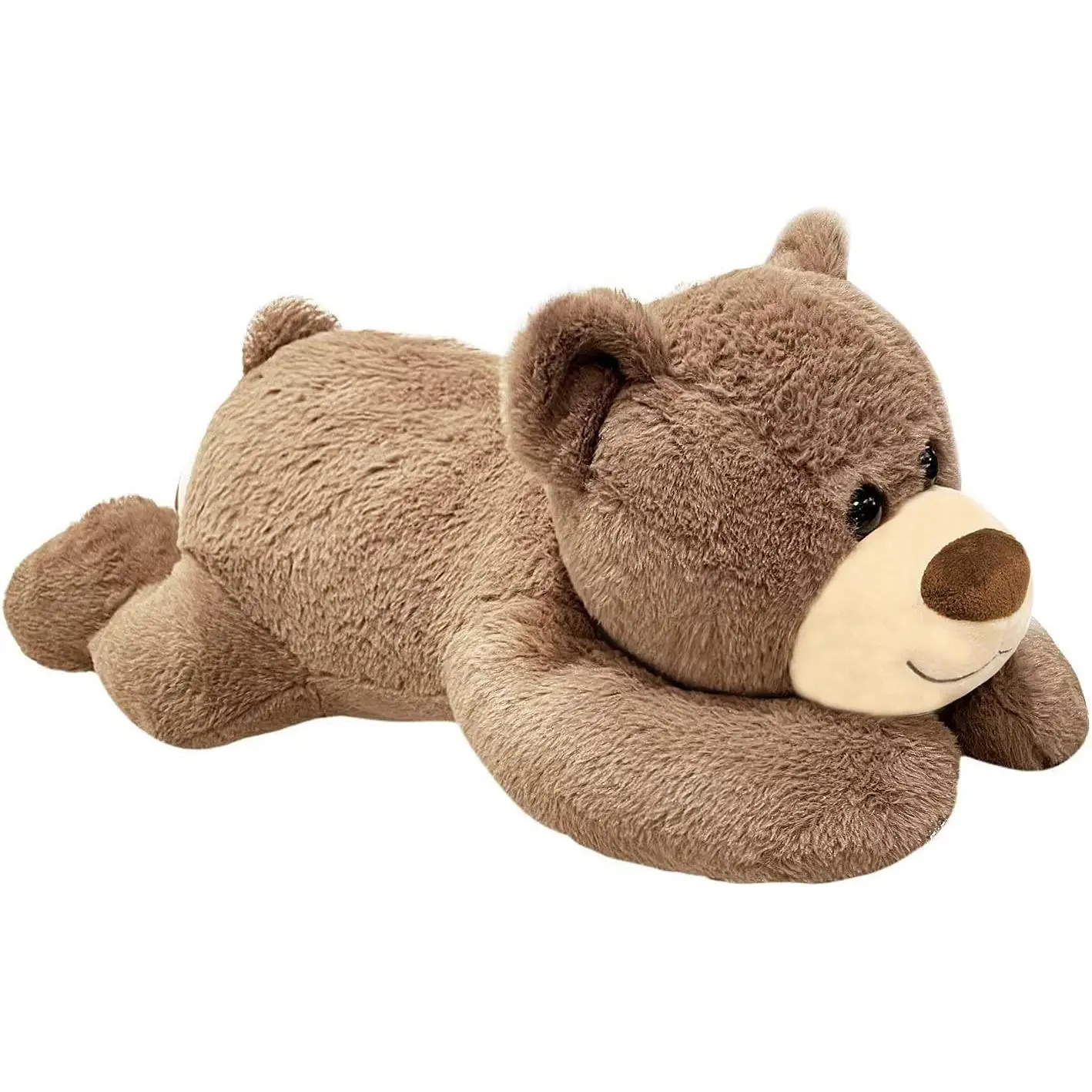 3.5 Weighted Bear, 24 Inch Weighted Plush Throw Pillow, Cute Plush Toys Gifts for Kids Adults Teens Birthday Christmas