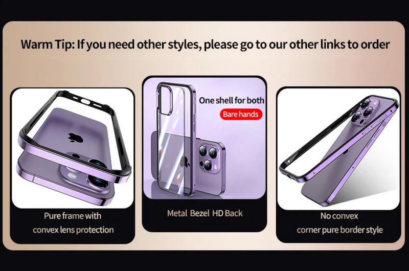 Luxury Silicone Frame Hybird Aluminum Bumper Case For iPhone 16 Pro Max 14 Plus 13 12 15 Pro Max Accessories