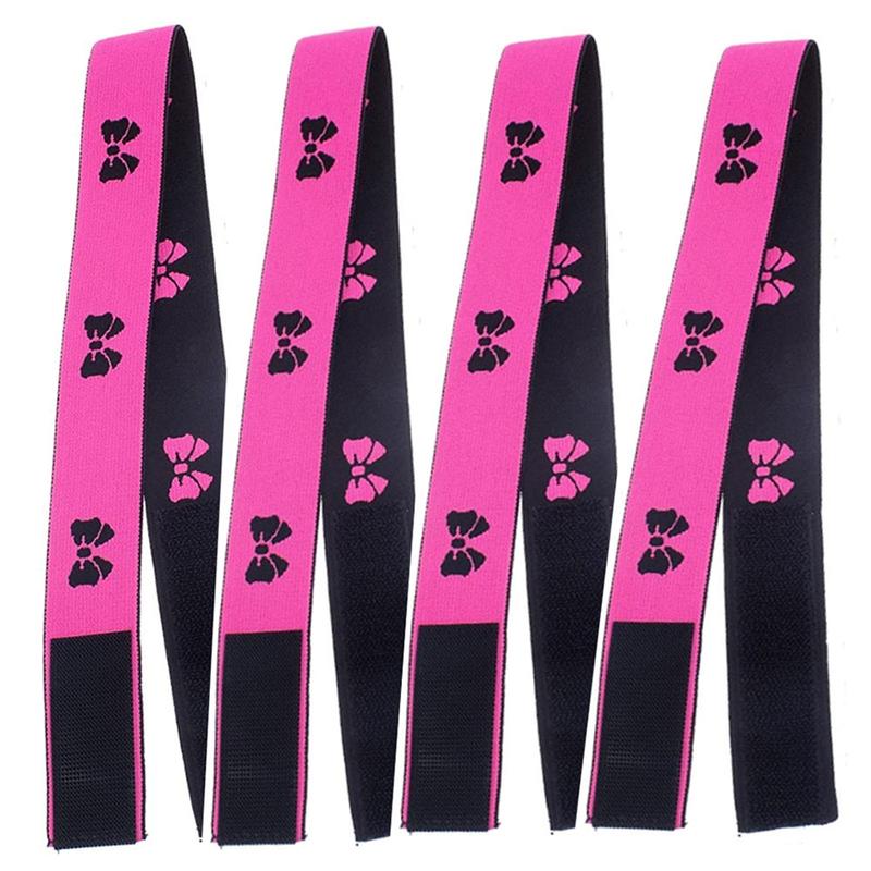 Lace Melting Band, 5 Counts Elastic Band for Wigs, Edge Wrap To Lay Edges, Pink Tape Extensions, Hair Weave Extensions, Hair Styling Accessories for Women & Girls, Lace Wig Adhesive