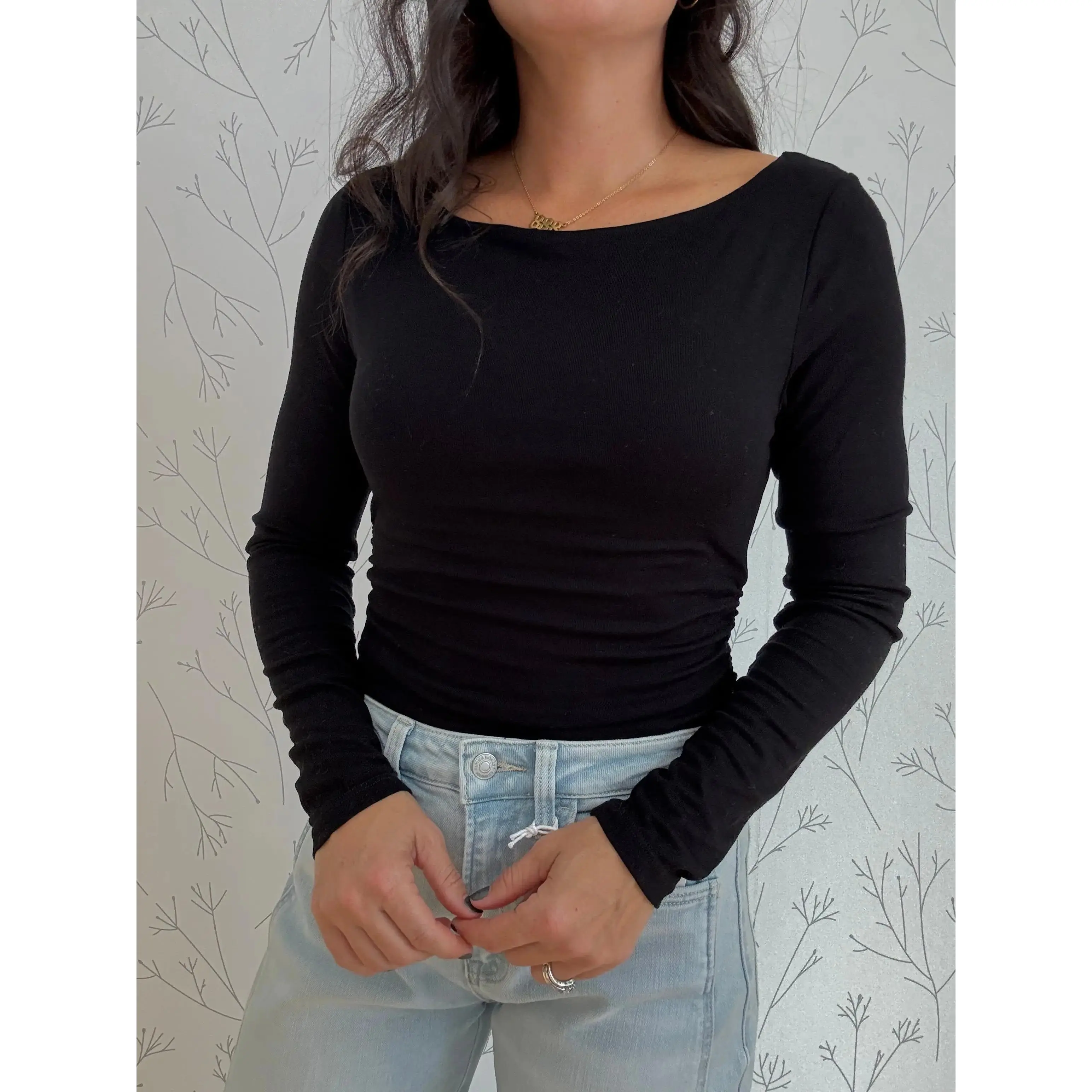 Ruched Waist Bodysuit