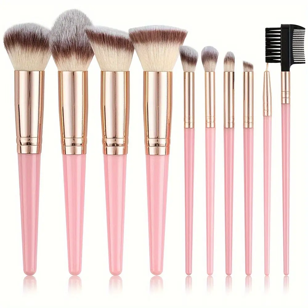 Professional Makeup Brush Set, 10/18/30 Pieces, Eyelash, Brow, Eye Shadow Tools, Christmas, Halloween, Thanksgiving Gift, Eyeshadow Brush Set, Eye Brush Kit, Eye Brushes For Makeup