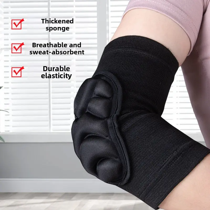 Sports knee pads Elbow pads Tactical crawling set Volleyball training Anti-drop, non-slip, anti-collision and shock absorption Outdoor sports knee pads