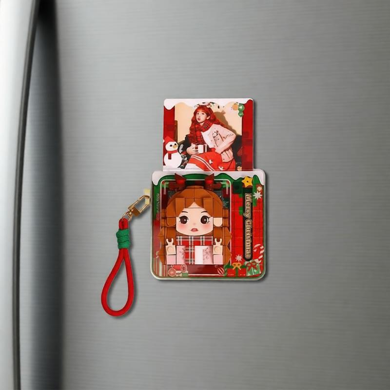 Create Your Own Face Fridge Magnet Personalized Custom Portrait Magnets Funny Gift For Friends Birthday Christmas Party Customized