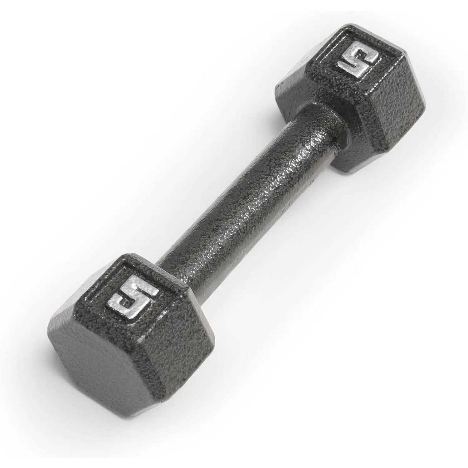 Iron Hex Dumbbells Collection - Available size from 3-lb to 100-lb, SOLD INDIVIDUALLY