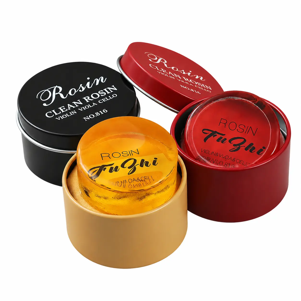 Premium Natural Rosin Block for String Instruments – Ideal for Violin, Viola, Cello and Erhu Players Seeking Enhanced Bow Grip, Smooth Tone Production, and Consistent Performance in Practice or Concert Settings