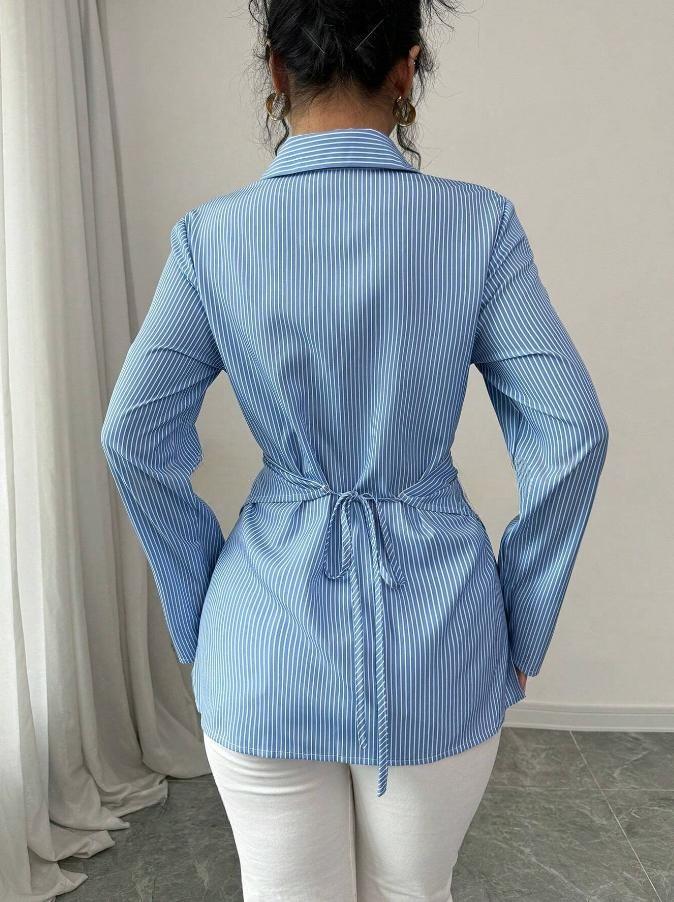 New spring sexy fashion elegant long-sleeved button-down women's shirt
