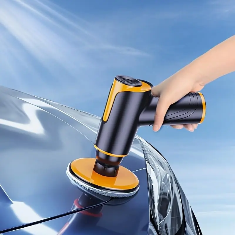 Electric Sander, Polisher with 2x2000mAh, Variable Speed 1700-2500 RPM, Car Polisher and Buffers for Car Detailing, Waxing, Polishing, Scratch Removal