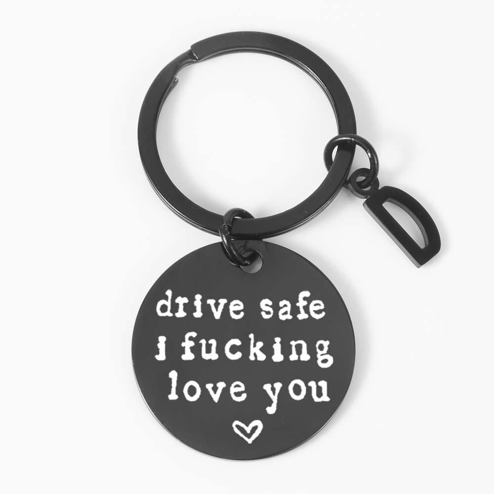 Stainless Steel Unique Couples Keychain - Engraved Heartfelt Gift for Valentines Day, Durable and Rust-Resistant, Casual Style, Perfect for Him and