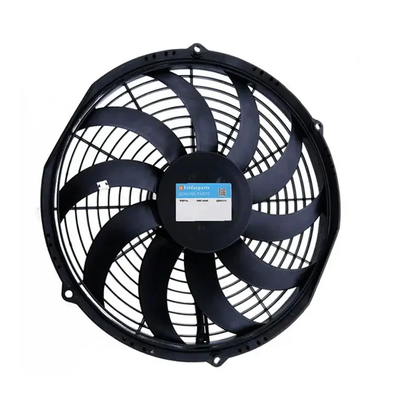 FridayParts 12V Replacement Condenser Fan, Part 78-1560, for Thermo King Tripac and Evolution APU, Cooling