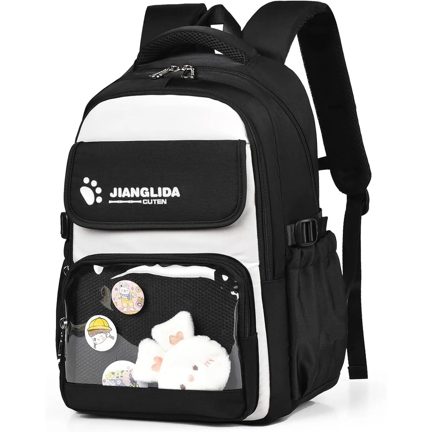 Durable Modern Business Travel Backpack, Nylon Fabric with 40kg Load Capacity, 10,000-Cycle Zipper, Multiple Pockets, Removable Pouch – Ideal for Business Trips, Airport Commutes (Saves $500 Over 3 Yrs; Suitable for School Use Too)