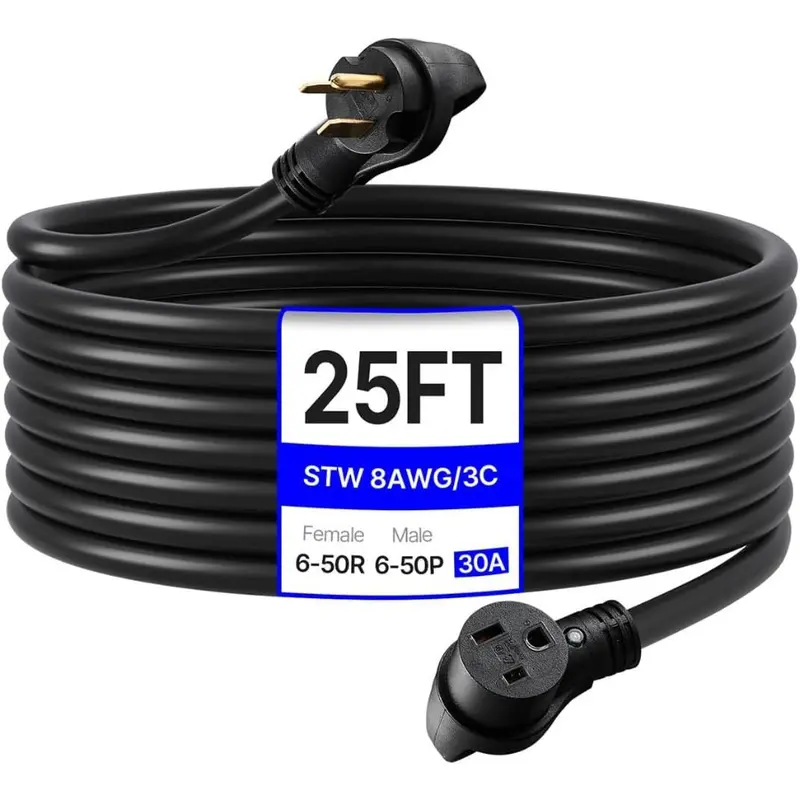 parkworld - 3 ft. 6/3 STW 3-Wire Welder 50 Amp 6-50 Splitter parkworld - 3 ft. 6/3 STW 3-Wire Welder 50 Amp 6-50 Splitter