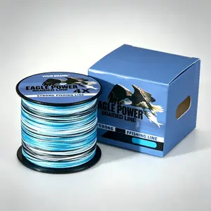 4-Strand Pe Fishing Line, Durable Anti-Bite Super Smooth, Braided Line, Universal Saltwater Fishing Line, High-Quality Pe Material, Ideal for All Fishermen