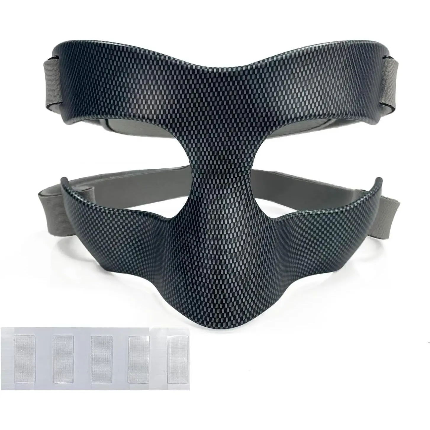 Guard, Carbon Fiber  Protective Mask for Basketball Soccer Lacrosse, -Resistant Adjustable  Guard for Men & Women with 5 Shock-Absorbing Pads