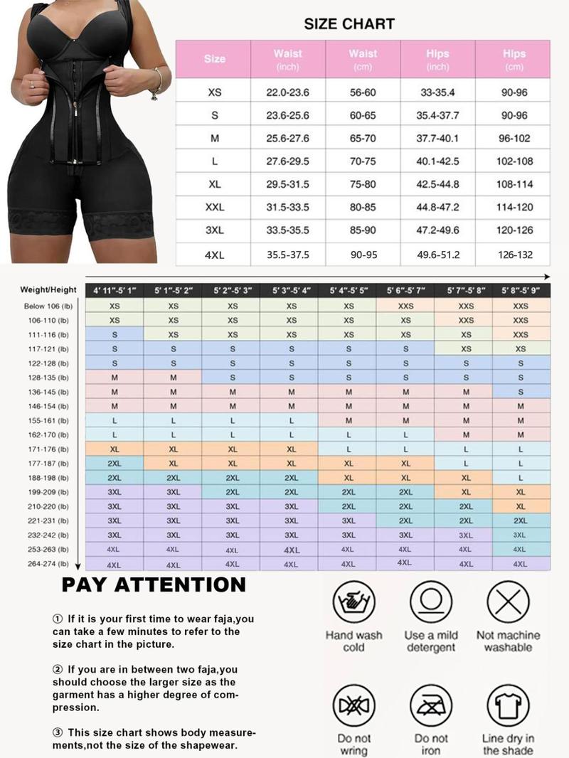 Women's Contrast Lace Zipper Shapewear Romper, Adjustable Hook & Eye Tummy Control Shaper, Women's Shapewear for All Seasons