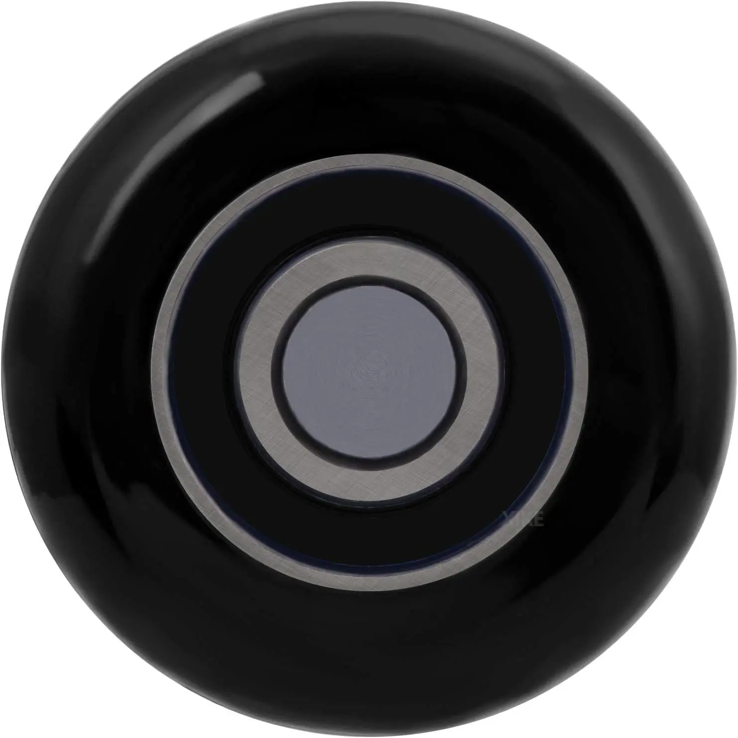 Black 2" Nylon Garage Door Roller, 2 Pack, 7" Stem, 6200-2RS Bearing | Super Quiet,Durable,Smooth, High Load, Easy to install,6200-2RS Double Seals Bearings