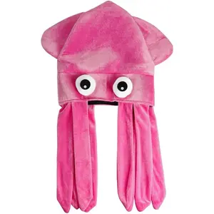 Octopus Hat Funny and Crazy Party Hats Animal Hat Creative Octopus Headdress