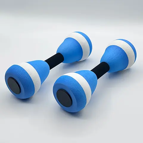 2-Piece Water Dumbbells — High-Quality Swimming Fitness Equipment, Suitable for Swim Training