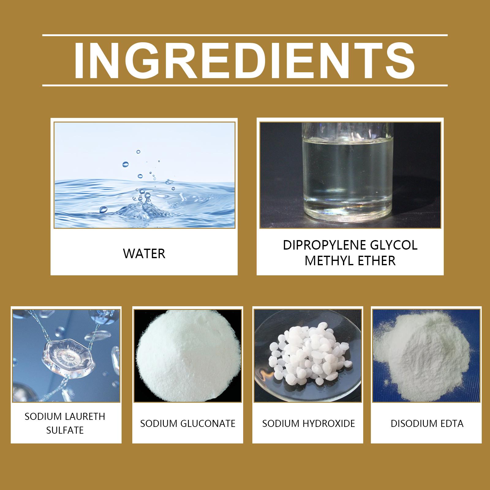 Jewelry cleaner, jewelry and metal cleaning solution, diamond necklace rust and dust removal care solution