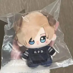 10cm Resident Evil Leon Plush Doll Kawaii Scott Kennedy Plushie Doll Toy Anime Game Peripherals Fans Pendants Keychain Gift