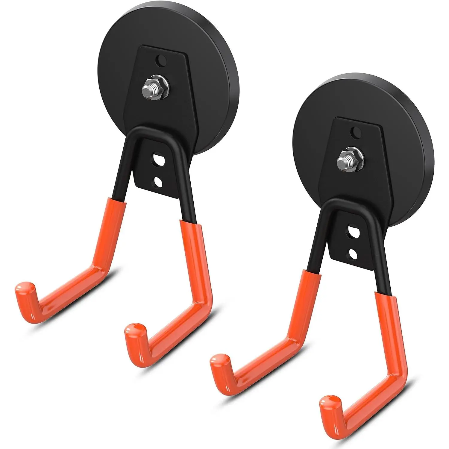Large  Hooks Heavy Duty, Ndfeb Extra   Tool Hooks,  Storage Holder Heavy Duty, Big  Utility Hook for  Power Drill Broom Garden Garage Tools 2 Pack