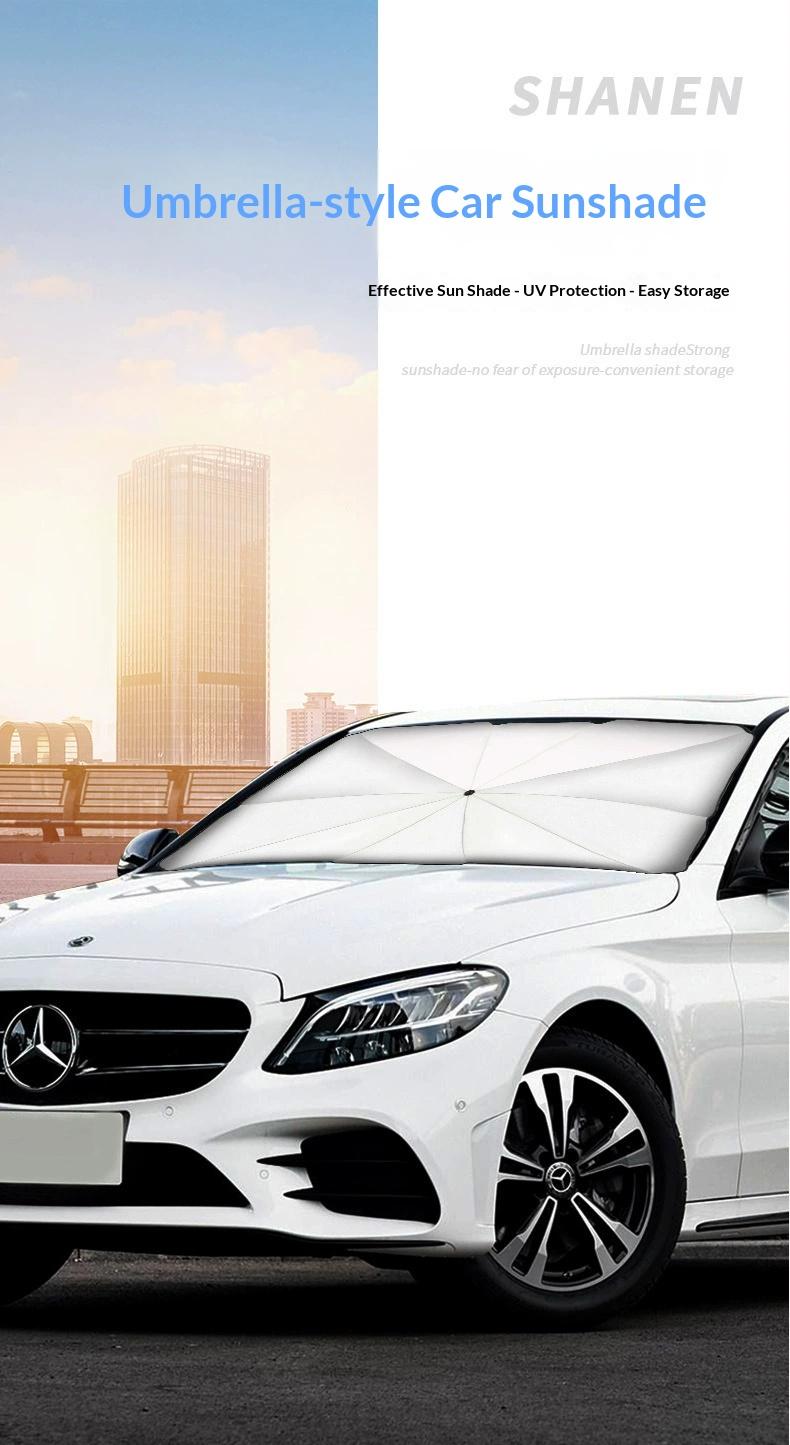 Car sunshade for summer, front windshield sunshade, in-car sun protection and heat insulation device