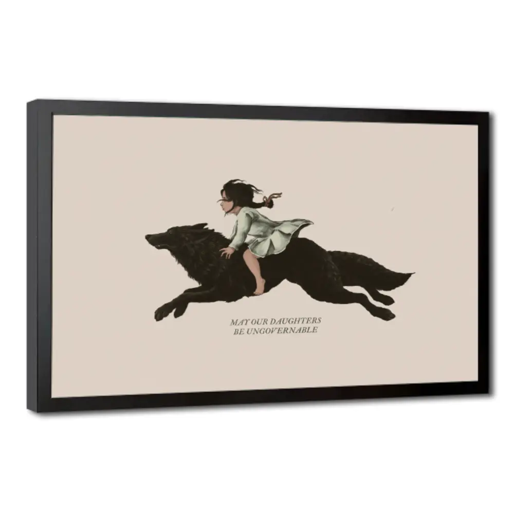 May our daughters be ungovernable, resistance print, feminist print,women's rights print, feminist poster, Feminist Wall Art victorian gothic wall art print hypebeast football luxury fashion neutral abstract photography michael large canvas manga bar