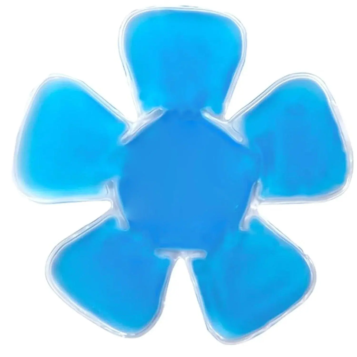 Reusable Adjustable Blue PVC Cooling Gel Ice Pad Portable Cold Compress Insert for Riding Helmets Sun Hats Outdoor Travel Cooling Pads Gel Ice Pack