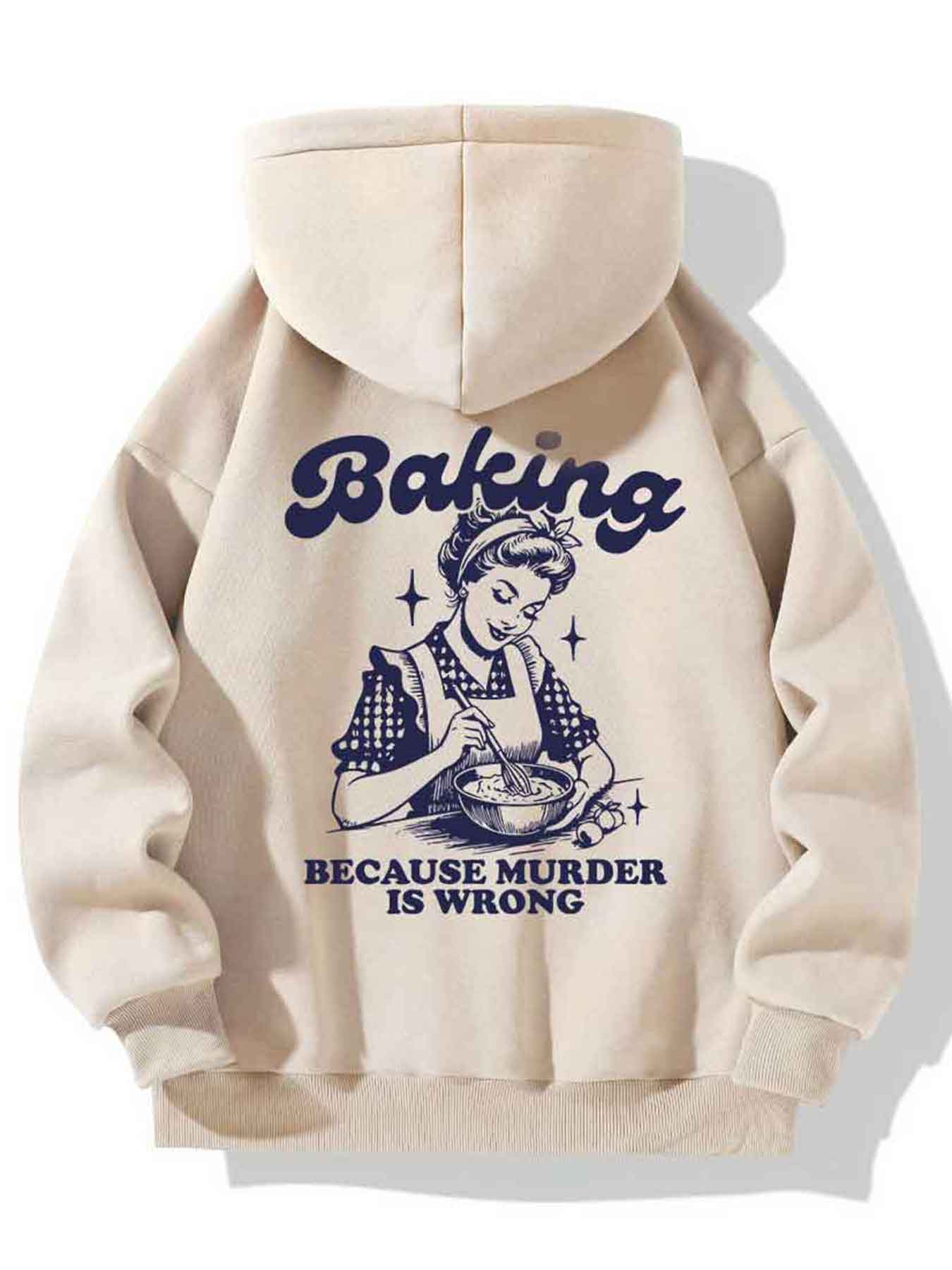 Women's Letter Print Drop Shoulder Hoodie, Fashion Casual Hooded Sweatshirt for Daily Holiday Outdoor Wear, Women Clothing for Fall & Winter, Casual Streetwear Sweatshirt