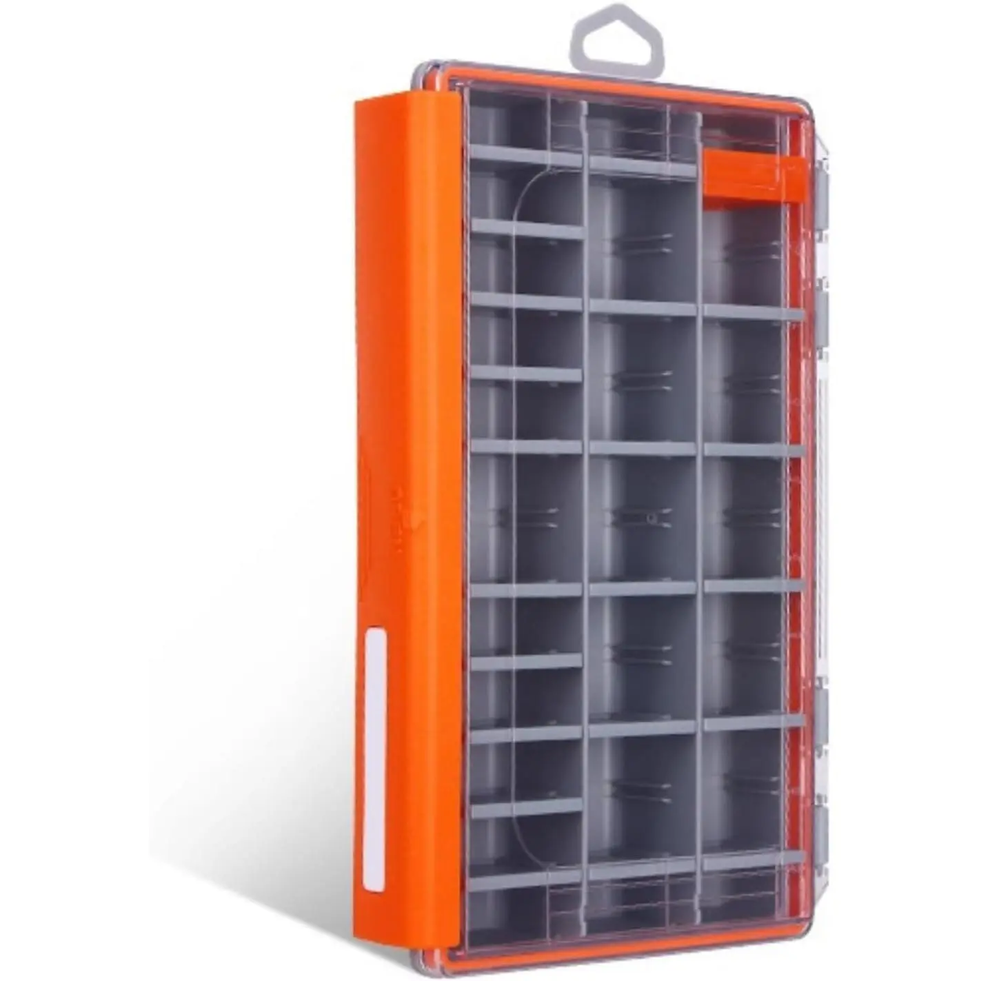 Waterproof Fishing Tackle Box,Lure Box and Terminal Tackle Storage,3600 and 3700 Tackle Trays, Tackle Organization with Removable Dividers (3600-Medium Size)
