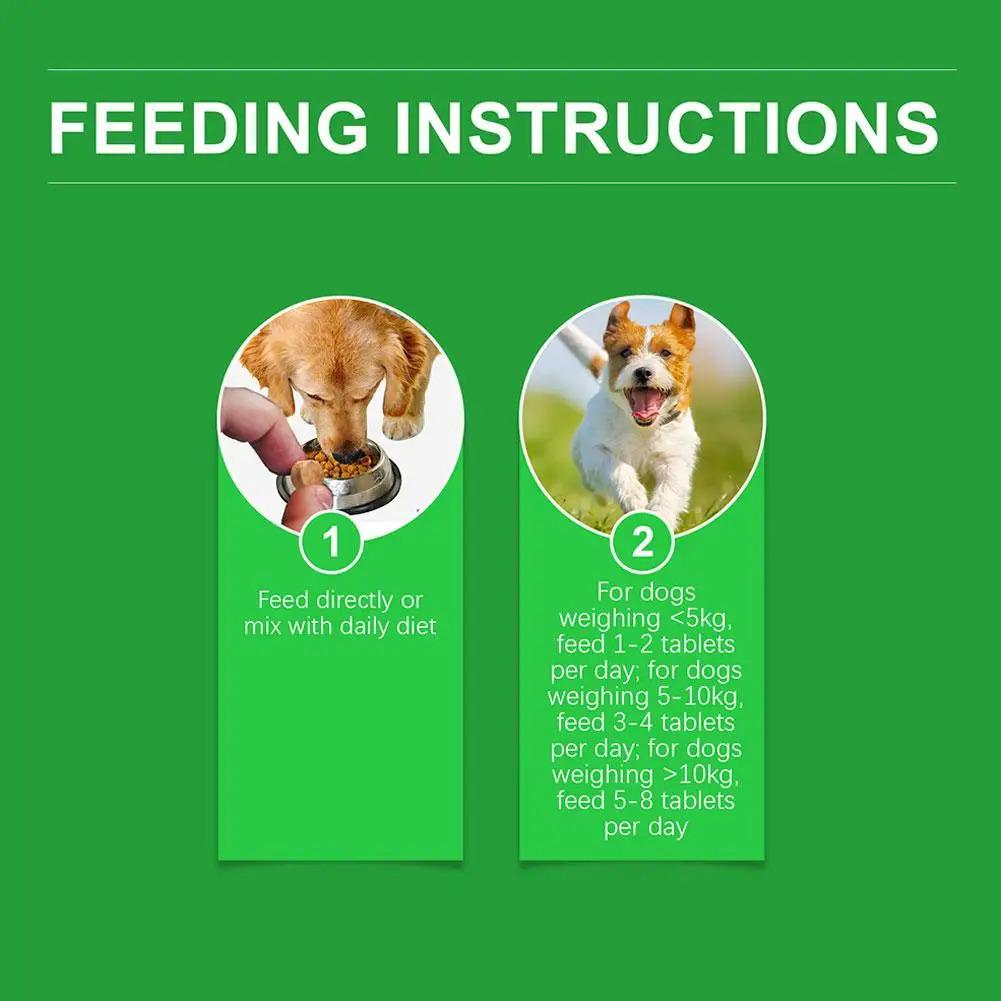 80 Tablets Nutritional Supplement Chondroitin Soft Chew Hip Joint Dogs Enhance Vitality Chicken Flavor Pet Joint Care Tablets