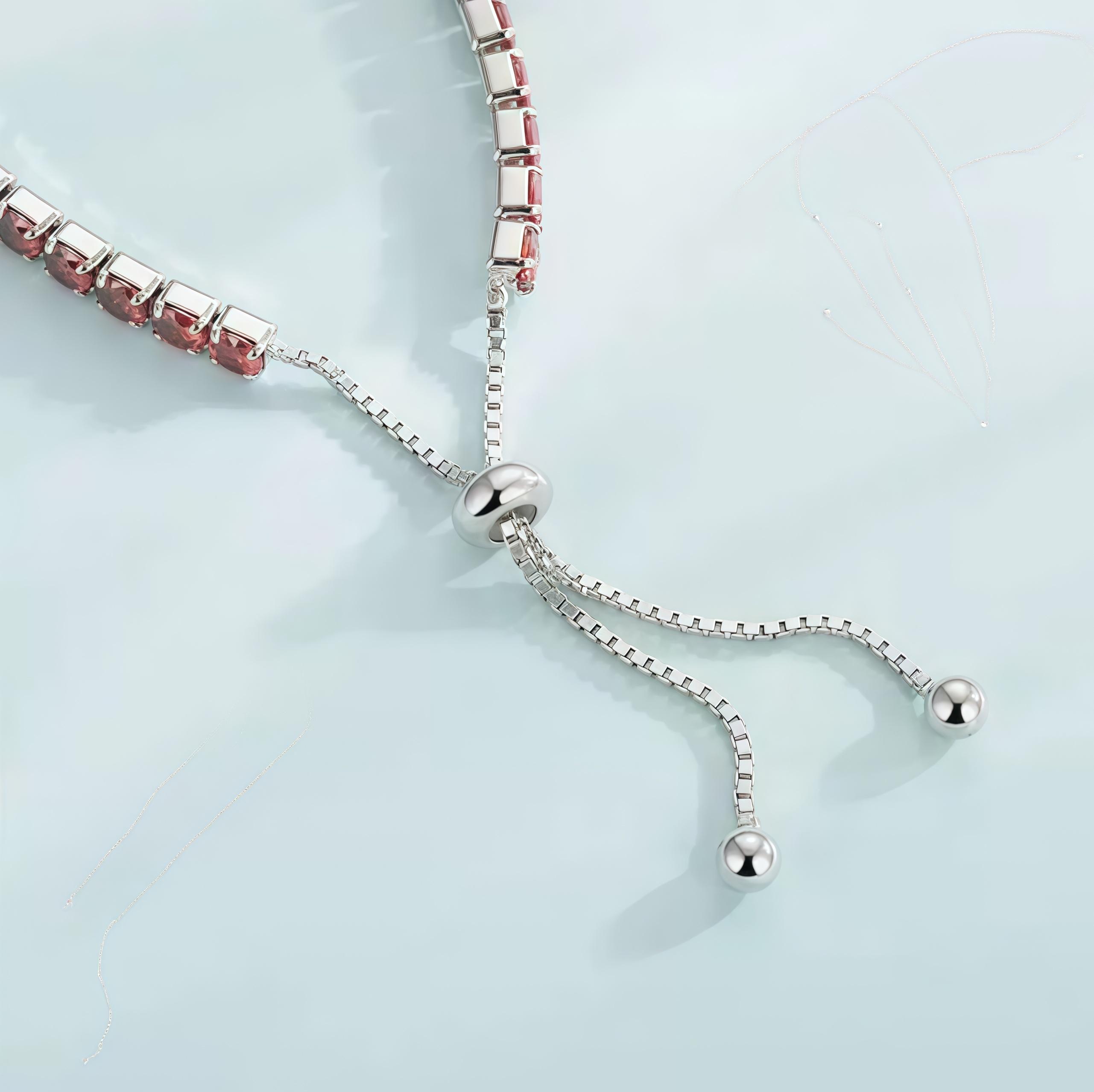 Rose Gold & White Cubic Zirconia Tennis Bracelet for Women, Shining Classic CZ Gemstone Bracelet, Trendy Fashion Jewelry Accessories, Elegant Gift for Birthday Anniversary Christmas permanent motivational steel manifestation religious easter men's men