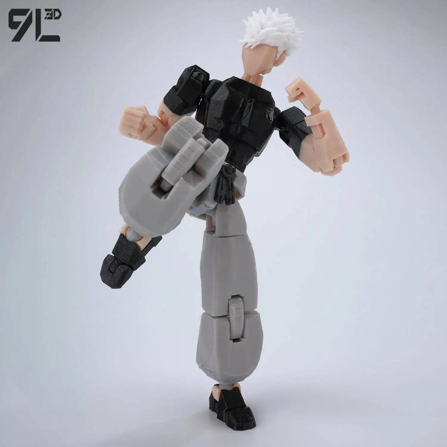 9L 3D Printed Anime Jujutsu Kaisen Sukuna Lucky13 Dummy 13 Movable Shapeshift T13 Action Figures Mannequin Toys for Collectors