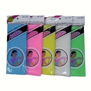 [Bath Towel Bundle] Must-Have Bath Bundle with 2/4 Pcs of Bath Towels! Includes Bath Towels, Bath Scrubbers, Long Nylon Scrubbing Towels, Bath and Sauna Towels, Adult Scrubbing Towels, Back Scrubbers - All in One!