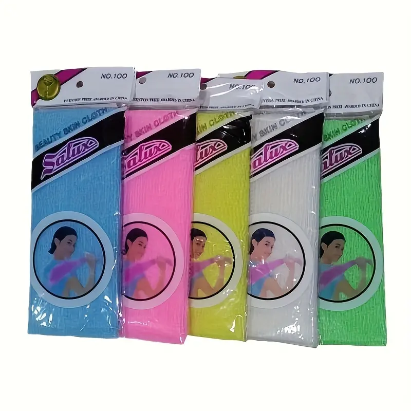 [Bath Towel Bundle] Must-Have Bath Bundle with 2/4 Pcs of Bath Towels! Includes Bath Towels, Bath Scrubbers, Long Nylon Scrubbing Towels, Bath and Sauna Towels, Adult Scrubbing Towels, Back Scrubbers - All in One!