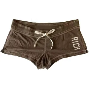 A beauty's walk-in closet Womens Y2K Low Rise Sexy Booty Shorts Casual Sleep Kawaii Micro Short