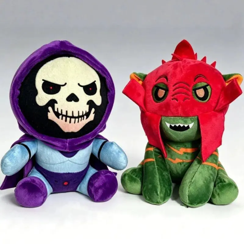 2026 hot item 2026 New Skeleton Villain Plush Doll Soft Stuffed Toy Anime Plushie Pillow Doll Room Decor Fans Collectible Birthday Gift Popular toys