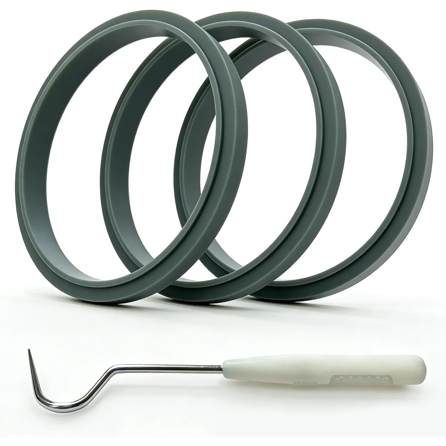 Blender Gasket Replacement Parts, Rubber O Ring Replacement for Nutribullet Blender 900W & 600W Series, Seal Rings Gaskets Part, Compatible with Blender Replacement Parts Accessories(3pcs)
