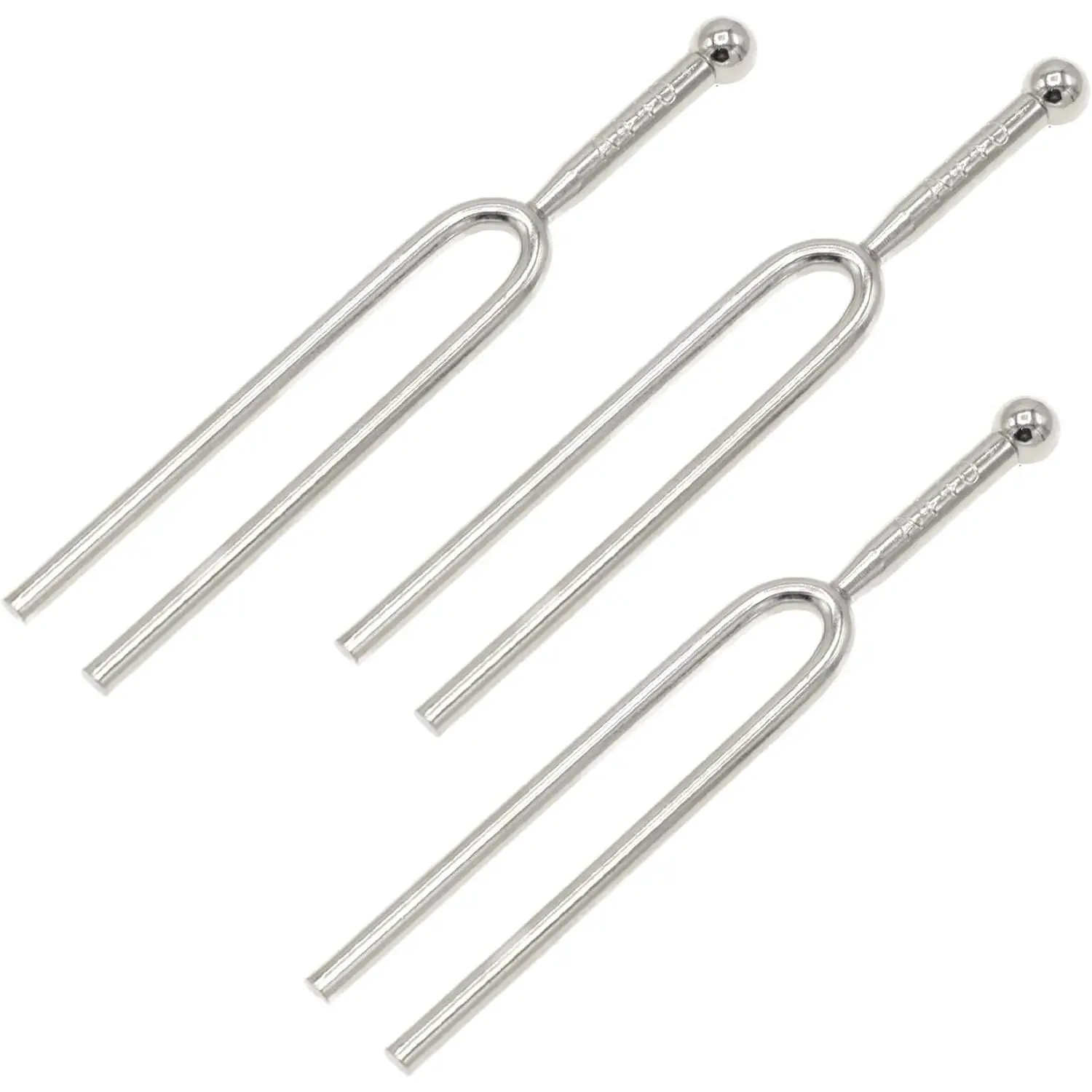 440 Hz Tuning Fork, Standard Tone A Tuning Fork Set, 3 count Tuning Forks Tuner Device for Guitar Violin Tuning Tone,  Tuning Accessories