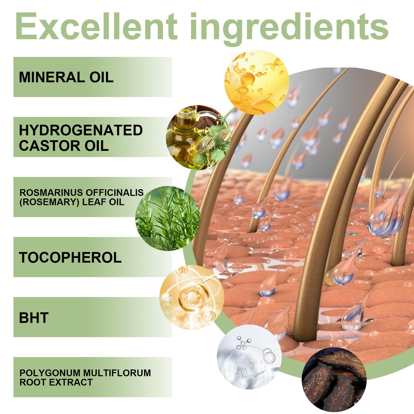 Herbal Hair Oil non-greasy, absorbs fast.Nourishes roots, tames frizz, boosts shine.Repairs dryness, hairoil for hair growth, promotes healthy scalp, shiny hair care oil Haircare Smooth Nourishing Rosemary Natural Heat Protectant Moisturize  Restore