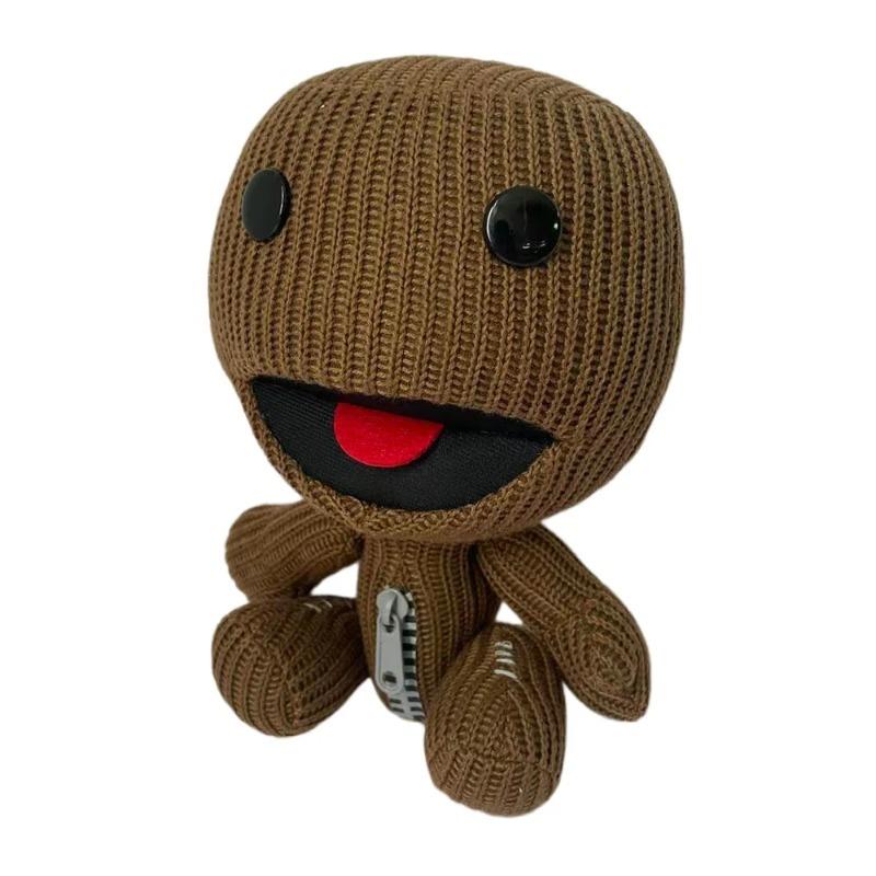 Cute Sackboy Plush Toy Little Big Planet Stuffed Doll 25cm Desktop Ornament Fans Gift