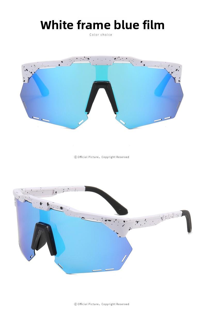 2026 New Polarized Sunglasses for Women, Sun Protection Sunglasses for Men, Colorful Sports Windproof Cycling Glasses Wholesale