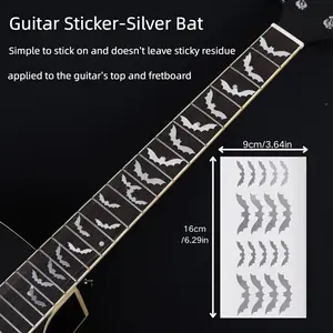 Guitar and ukulele fretboard stickers - Made of durable ABS material, enhancing the appearance of the instruments