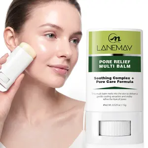 15g Pore Care Multi Balm with Cactus Extract, Adenosine, Caffeine, Zinc PCA - Cooling & Soothing, Visibly Refines Look of Pores, Melts into Skin - For Visible Pores, Daily Pore Care