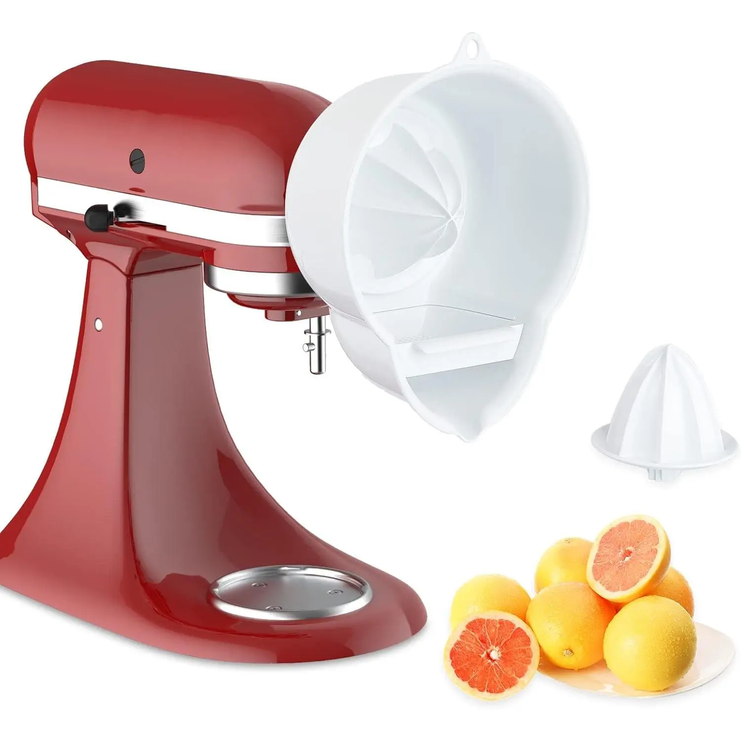 Juicer Attachment for KitchenAid Stand Mixer with 2 Size Reamer, Citrus Juice Attachment Accessories for KitchenAid Stand Mixer