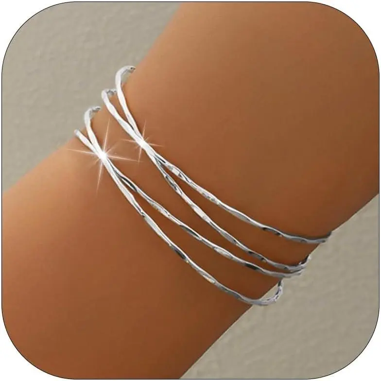 Women's Synthetic Cuffed Wrap Upper Arm Cuff Bracelets - Greek Goddess Halloween Costume Jewelry Accessories, Halloween Aesthetic