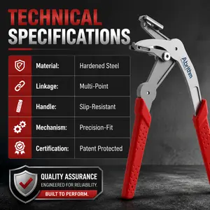New Car Clip Removal Pliers, Door Panel & Trunk Fastener Tool for Plastic/Rubber Round Rivets, Automotive Repair Tool